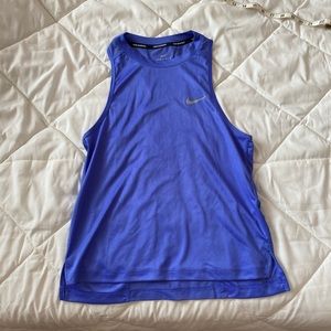 Nike dry fit running tank top, blue lavender